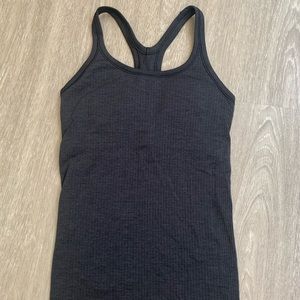 Lululemon Black Tank Top with Bra